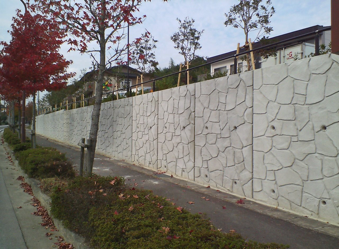 L type retaining wall 03